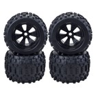 4pcs Rc Car 170mm Wheel Rim   Tires For 1 8 Monster Truck Traxxas Hsp Hpi Racing