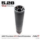 Aim7 Precision Apex-1228c Modular Linear Compensator For Aeg Gbb Aluminum Black