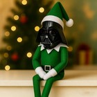 10inch Christmas On Display Shelf Xmas Plush Elf Toy Tormtrooper Tradition Doll