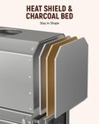 Tent Oven Wood Stove 2-in-1 Outdoor Camping Cooking Stainless Steel