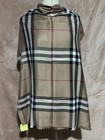 Authentic Burberry  Scarf Wrap Stole Shawl 65  Cashmere 35  Silk Multicolor Used
