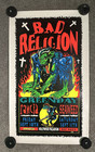 Rare  Vintage     1993 Taz Design - Bad Religion Concert Poster