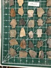 Lot Of 50 Broken Authentic Indian Artifacts Knives Arrowheads Tools Indiana I613