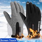 -10    Waterproof Winter Warm Ski Gloves Thermal Touch Screen Motorcycle Snow Men