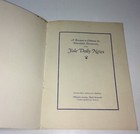 Rare Antique   Vintage American Yale Daily News 58th Banquet Program 1936