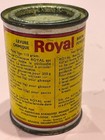 2410 6 - Royal Baking Powder   Metal Tin Canister 113 Gram   4 Oz Unopened full 
