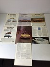 Vintage Lot Of 6  Chevrolet   1 Cadillac Brochure 1965-1978