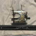 Antique Vintage Miniature Toy Sewing Machine - Made In Germany - Works