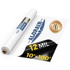 Alorair 12 Mil Vapor Barrier 10  X 100  Plastic Sheeting For Crawl Space