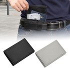 Travel Security Hidden Money Pouch Wallet Pocket Waist Belt Safe Non-metal