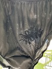 Very Vtg Sheer Panties Shiny Silky Nylon Gusset Sexy Granny Panty Small High Cut