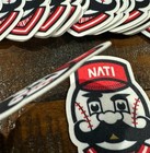  lot Of 2  Cincinnati Reds Vintage Classic Logo Iron On Patch Jersey Patch Nati