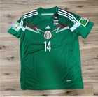 2014 M  xico Home Jersey Chicharito Size Medium
