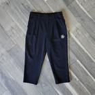 Fore All Player Performance Pants L Black White Stripe Stretch Casual Golf Chino