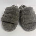 Ugg Women s Fluff Yeah Slide Wedge Sandal Slipper S n 1095119 Wm 8