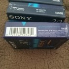 Sony Brilliant Sound   Color Vhs-c Cassette Tape For Camcorders Premium Grade