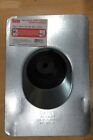 Oatey 11830 No-caulk Solar Flashing 9   x12    Roof Boot 1 2   -1    Conduit 12 Qty-box