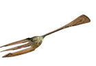 Whiting Antique Sterling Silver Serving Pickle Fork C 1885