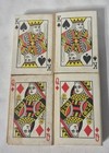 Vintage Matchboxes Wooden Matches Playing Cards Ace King Queen Jack 1963