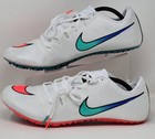 Nike Zoom Ja Fly 3 Men   s Size 13 White Ombre Track Shoes Spikes 865633-101 New 