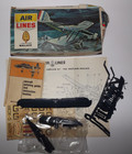 Vtg Lot Of 4 Model Airplane Kits Hawk Revell Airfix Air Lines Wallace Gee-bee  