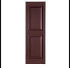 Severe Weather Exterior Shutters Pair Bordeaux 15  X 63  Raised Panel Vinyl