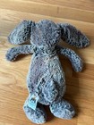 Jellycat Woodland Bashful Bunny Rabbit Brown Plush Toy Stuffed Animal