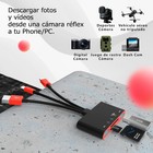 5-in-1 Memory Card Reader  Usb Otg Adapter   Sd Reader For Blackred02 