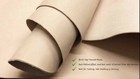 Full Vegetable Tanned Natural Cow Hide Leather Shoulder Tooling Stamping 3 4 Oz
