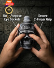 Drembok Authentic Aztec Death Whistle - 125  Db Loud Screaming Stone Grey