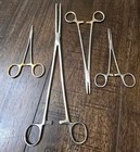 Lot Of 9  Surgical Instruments Stainless Steel Tools  ethicon  Spectrum  K  nig 