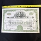 1939 Wheeling Steel Corporation Stock Certificate 30 Shares   Transfer Docs Rare