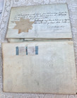 Antique Deed 1816 March Bacon And Stricken Philadelphia Pa Indenture Deed