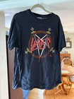 Vintage Slayer Reign In Blood Tour 1987 T-shirt - Size L - Original - Vg
