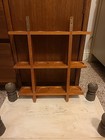 Vintage Mcm Danish Modern Digsmed Twelve Jar Teak Spice Rack Mid Century Modern