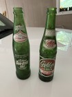 2 Vintage Glass Sundrop Soda Bottles