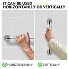 4x Bathroom Shower Grab Bar Handle Safety Hand Rail Support Bar Stainless Steel