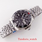 40mm 24 Jewels Nh36a Automatic Mens Watch Sapphire Glass Date Ceramic Bezel