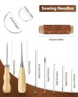  Leather Working Tools For Beginners  Professional Leather Craft Kit With 