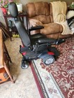 Titan Powerchair Electric Wheelchair Power Chair - Black   Red