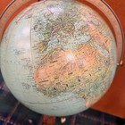Vintage 1963 Replogle Light Up 12  Globe On Stand- Freight   Local Pickup