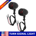 2pcs Led Turn Signal Lights For Suzuki Drz400s Drz400sm Motorcycle Universal Red