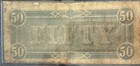 1861 Merchants Bank Of South Carolina  50 Obsolete Bank Note  civil War Era 