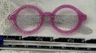Gorgeous Sparkling Pink   Sparkly Silver Arms Pin  brooch