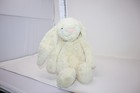Jellycat London Buttermilk Bashful Bunny 12  Medium Pale Yellow Rare Plush