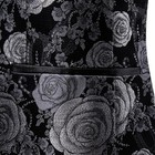 Men s Floral Paisley One Button Blazer Tuxedo Jacket For Carnival Party Gift