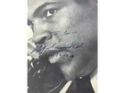 Muhammad Ali Autographed B w Vintage 8x10 Photo Psa dna Loa