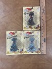  3  Sealed Vtg Poseable Pound Puppies 1985 Tonka Dog Figure Toy 7816 Lot Of 3