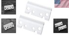 Enhanced Clipping Efficiency  2pcs Replacement Ceramic Blades For Andis Clippers