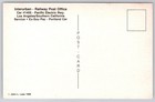 Pacific Electric Railway Rpo Car  1405 Art Postcard Los Angeles Interurban